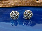 Celtic Small Knot 925 Sterling Silver Earrings 2 Piece Earrings Celtic