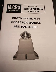 Abrigos M-76 Balanceador de burbujas Manual y Lista de piezas - Imagen 1 de 2