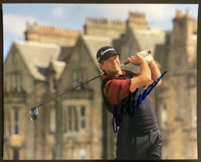 Retief Goosen Signed Autographed 8x10 Photo PGA Tour Golf Driver Tee Shot - Image 1 of 2