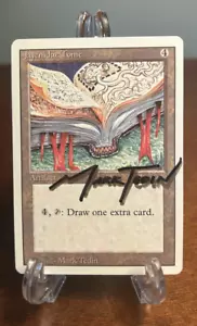 Shadow Signed Jayemdae Tome Proof LP Revised Artist Mark Tedin 1994 MTG Magic AP - Picture 1 of 2