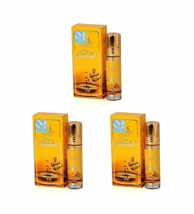 4er Pack Almas reine Sandale 8ml Taschenroll-on-Parfüm Original langlebig. - Bild 1 von 5