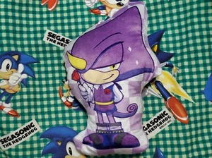 Almohada de felpa 12" Murder of Sonic the Hedgehog cómic lindo juego Fanart espía - Imagen 1 de 2