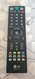 Genuine LG AKB33871409 TV Remote control - VGC - Picture 1 of 2