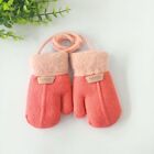 Lined Mitten Winter Gloves Gloves Winter Wear Knitted Gloves Girl Clothing Accs