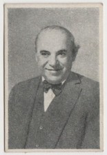 George Sidney 1932 Australian Giant Licorice Film Star Tobacco Card