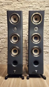 Focal Kanta No. 2 3-Way Floorstanding Loudspeakers, Piano / Matte Grey - Picture 1 of 15