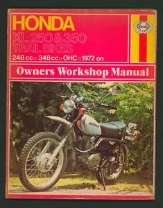 Honda XL250 Motosport XL350 (72-74) Haynes Manual XL 250 350 K0 K1 Serie K FM56 - Imagen 1 de 11