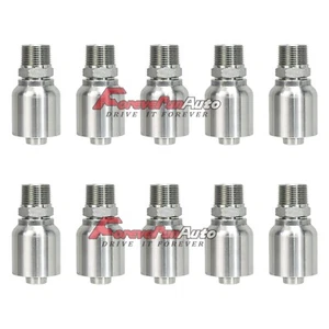 10143 12-12 HYDRAULIC HOSE FITTINGS 3/4" MP 10PK ,FIT FOR PARKER 10PCS - Picture 1 of 6