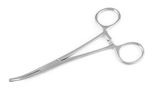 Curved Kelly Hemostat Forceps 5 1/2" piercing tool - Picture 1 of 1