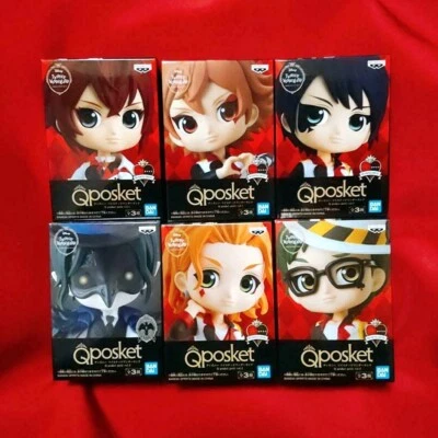 RARE Disney Twisted Wonderland Qposket petit HEARTSLABYUL Dire Mini Figure SET - Image 1 of 4