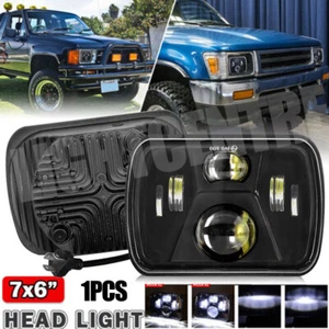 5x7" 7x6" LED Headlight Hi-Lo Beam DRL For Toyota Pickup 1982-1995 Truck 4Runner - Picture 1 of 14