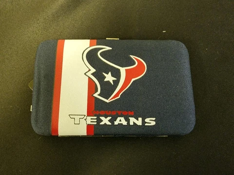 Houstan Texans NFL Hinged Wallet Cover