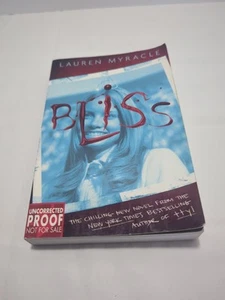 2008 Bliss Lauren Myracle Crestview Academy Mordkrimi unkorrigierter Beweis - Bild 1 von 5