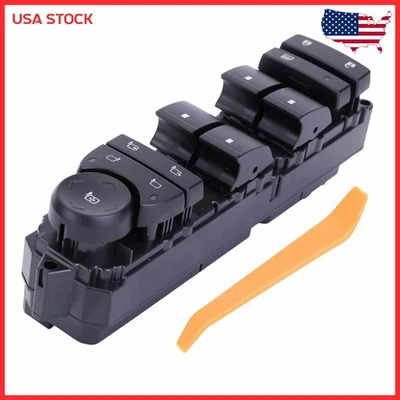 Interruptor de ventana eléctrica de puerta del conductor para Chevrolet Silverado 2500 HD 2013-2014 4 puertas Foto 1 de 4