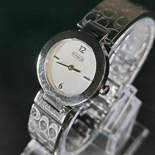 Orologio donna COACH Signature bracciale bianco buone condizioni