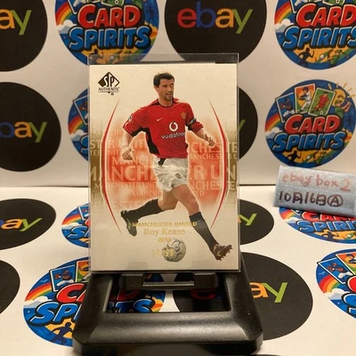 Tarjeta limitada Upper Deck SP 2004 auténtica Roy Keane 147/99 Manchester United Foto 1 de 2