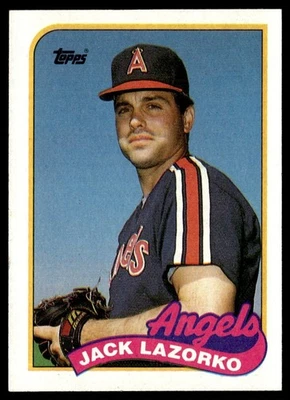 1989 Topps Jack Lazorko California Angels #362 - Image 1 of 2