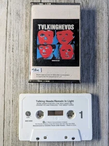 Talking Heads Remain In Light Cassette Vintage 1980 Sire Records - Picture 1 of 10