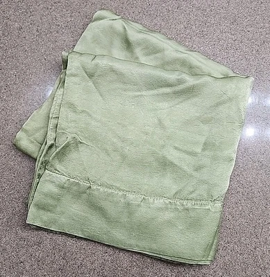 Funda de almohada Bella Notte verde satinado King -1 Foto 1 de 4