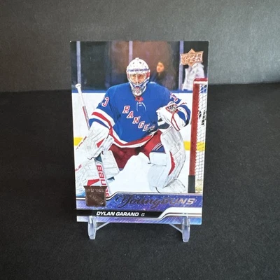 2023-24 Upper Deck Young Guns Hockey #722 Dylan Garand EX - Image 1 of 2