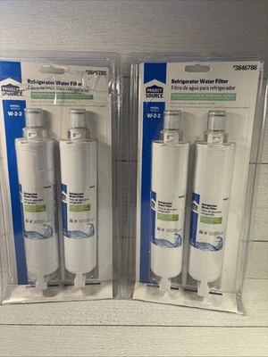 4 Pack Refrigerator Water Filter Model #108505 W-2-2 Fits Whirlpool Filter 5 - Image 1 of 4