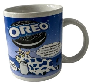 Oreo Cookies Cow Coffee Mug Cup By Houston Harvest Item #31821 Vintage - Picture 1 of 15