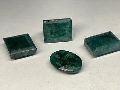 Edelstein Smaragd Roh Stein geölt / vor facettiert weitere hier ! AZ24 - Bild 1 von 4