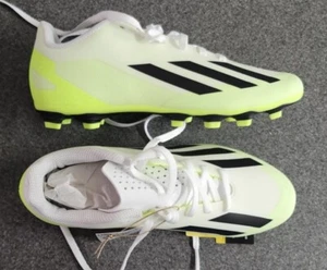 Adidas Unisex X Crazyfast.4 Firm Ground Soccer Cleats - Size 5 Men - 6 Women - Picture 1 of 1