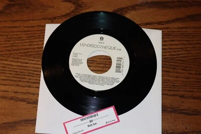 NEW 45 RECORD U2 DISCOTHE'QUE B/W HOLY JOE UNPLAYED Foto 1 de 2