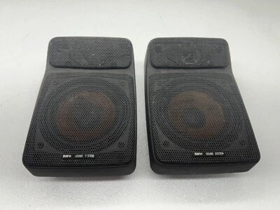 Задние первоклассные аудиоколонки BMW E23 E28 E30 OEM черные 325i M3 535i M5 735i - Изображение 1 из 4