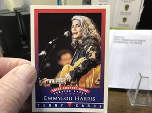 1992 Tenny Cards, EMMYLOU HARRIS, NM-MT