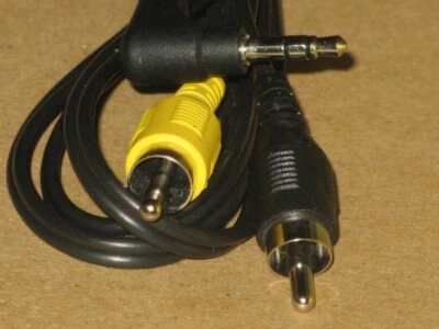 Samsung SCL700 Hi8 Camcorder Audio Video Cable av tv RCA composite 1/8" jack NEW - Image 1 of 3