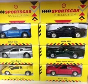 Maisto Shell Sportscar Collection - 6 cars in boxes - Picture 1 of 1
