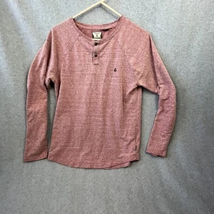 Volcom Shirt Mens Red  - Picture 1 of 9