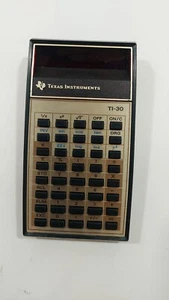34. Wissenschaftlicher Taschenrechner Texas Instruments TI-30 - Bild 1 von 6