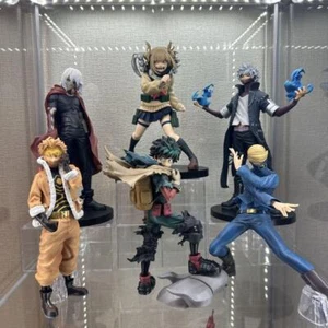 My Hero Academia Figure lot set 6 Izuku Hawks Shigaraki Best Jeanist Toga - Picture 1 of 7