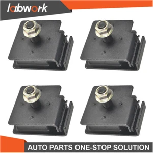 Labwork BOTTOM&TOP ENGINE MOUNT RUBBER DAMPER KIT For Yamaha RHINO 660 2004-2007 - Bild 1 von 7