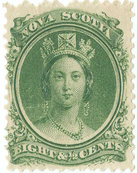 Nova Scotia   Victoria    stamps   Scott # 11      LH - Image 1 of 1