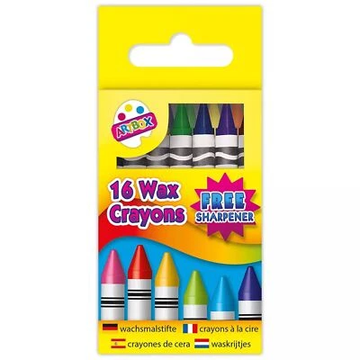 16 Wax Crayons — 第 1/2 张图片