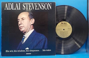 Adlai Stevenson LP "His Wit, His Wisdom, His Eloquence, His Voice" NM BX5 - Picture 1 of 4