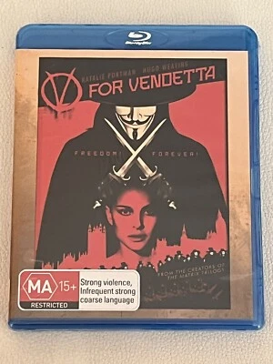 V FOR VENDETTA Blu-ray -  NEW & SEALED - Image 1 of 2