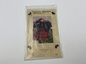 Country Stitches LET IT SNOW 16" Tall Doll Pattern #195 New Uncut 1994 Vintage - Picture 1 of 3