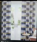 Next  overscale blackout  geo Thermal  fully lined Eyelet Curtains  46"x90 bnwt 