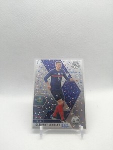 2020-21 Panini Mosaic Euro  #116 Clement Lenglet France Art Attack Custom 1/1