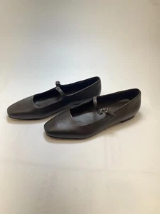 Vince Mujer Brody Mary Jane Trufa Marrón Puntera Cuadrada Plana Talla 7.5 - Imagen 1 de 9