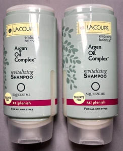 2X Lacoupe SHAMPOO Argan Oil Complex 12.17oz Each Best Western Hotels 2 BOTTLES - Picture 1 of 3