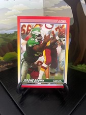 1990 Score Jerome Brown #252 Football Card