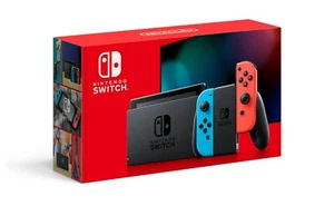 Nueva CONSOLA DE JUEGOS PORTÁTIL NINTENDO HADSKABAA 32GB NEON SWITCH Azul/Rojo - Imagen 1 de 6