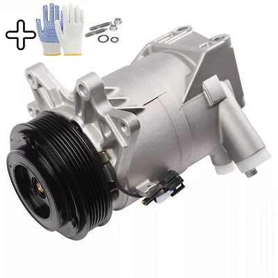 A/C Compressor w/ Clutch For 2005 2006-2009 Nissan Quest 3.5L V6 DOHC CO 10863JC Foto 1 de 4