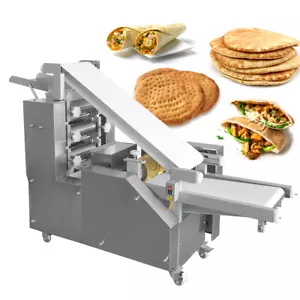Máquina de pan plana Roti para hacer tortillas eléctrica comercial Tandoori Chapati Naan - Imagen 1 de 15